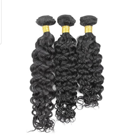 Brazilian 100% Human hair  Water Wave bundles - EldoradoVirginHair